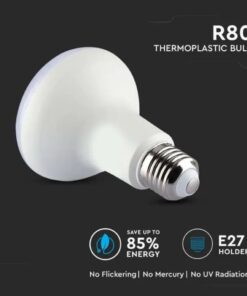 Lampada LED E27 R80 Riflettore 11W 220V Bianco Caldo 3000K SKU-21135