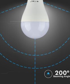 Lampada Led E27 A65 17W Bianco Caldo 3000K Bulbo Sfera Chip Samsung Garanzia 5 Anni SKU-162