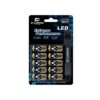 10 Lampada Led T10 W5W Canbus 12V 3 SMD 3030 Blue + Leva Rimozione Antigraffio