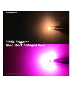10 Lampada Led T10 W5W Canbus 12V 5 SMD 5050 Pink Rosa + Leva Rimozione Antigraffio - ASDSHOP