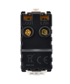 Serie Civile A2ZWORLD MBL Bianco Compatibile Con Bticino Living Light (Regolatore Dimmer A Manopola) - ASDSHOP