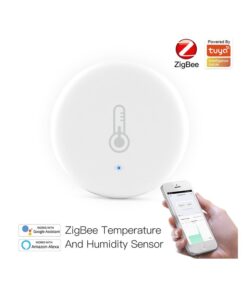 ZigBee Sensore Di Temperatura e Umidita APP Tuya Piccolo e Rotondo