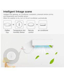 Alternative view of ZigBee Sensore Di Temperatura e Umidita APP Tuya Piccolo e Rotondo