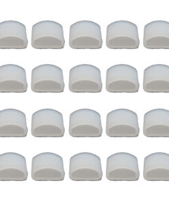 10 Pezzi Tappo di Chiusura Termine In Coda Per Striscia Led COB 220V IP65 SL22011