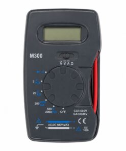 Multimetro Digitale M300, Tester AC/DC 500V con Display LCD