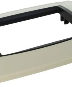Alternative view of Placca Plastica Bombata Serie Space 3P Colore Sabbia Compatibile Con Bticino Living International