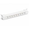 Faro Led Binario Monofase, Bianco Lineare 34cm 18W 1800lm 24° Orientabile, Disponibili 3000K 4000K (Bianco Caldo 3000K) - ASDSHOP
