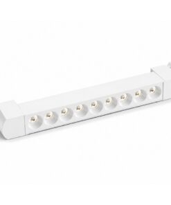 Faro Led Binario Monofase, Bianco Lineare 34cm 18W 1800lm 24° Orientabile, Disponibili 3000K 4000K (Bianco Neutro 4000K)
