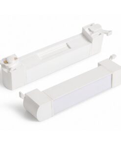 Faro Led Binario Monofase, Bianco Lineare 61cm 28W 2800lm 120° Orientabile, Disponibili 3000K 4000K (Bianco Caldo 3000K) - ASDSHOP
