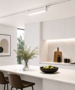 Faro Led Binario Monofase, Bianco Lineare 61cm 28W 2800lm 120° Orientabile, Disponibili 3000K 4000K (Bianco Caldo 3000K) - ASDSHOP