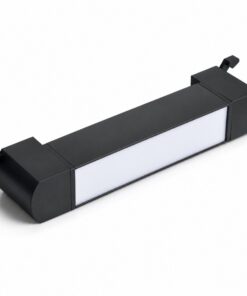 Faro Led Binario Monofase, Nero Lineare 88cm 40W 4000lm 120° Orientabile, Disponibili 3000K 4000K (Bianco Caldo 3000K)