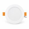 Faretto LED da Incasso Rotondo CCT 3 Temperature, Fascio 120°, IP20 (24W 2600LM D240X27mm Foro 215mm) - ASDSHOP