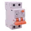 A2ZWORLD AFDD RCBO Interruttore Antincendio, Magnetotermico Differenziale con Rilevamento di Arco Elettrico, Tipo A Curva B, 1P+N 2M 6000A 30mA, AC 220V Doppia Leva GYR9NE-ARC (B25A) - ASDSHOP