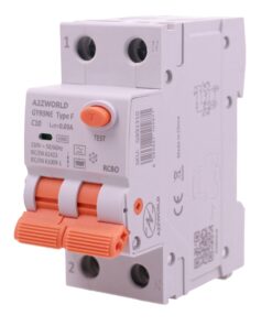 RCBO Interruttore Magnetotermico Differenziale Tipo F Curva C 1P+N 2M 6000A 30mA AC 230V IP20 Corrente Disponibili 6A 10A 16A 20A 25A 32A 40A 50A 63A (C10A) - ASDSHOP