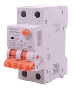 RCBO Interruttore Magnetotermico Differenziale Tipo F Curva C 1P+N 2M 6000A 30mA AC 230V IP20 Corrente Disponibili 6A 10A 16A 20A 25A 32A 40A 50A 63A (C25A) - ASDSHOP