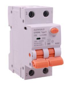 RCBO Interruttore Magnetotermico Differenziale Tipo F Curva C 1P+N 2M 6000A 30mA AC 230V IP20 Corrente Disponibili 6A 10A 16A 20A 25A 32A 40A 50A 63A (C32A)