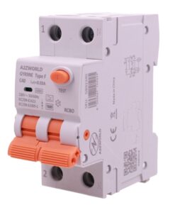 RCBO Interruttore Magnetotermico Differenziale Tipo F Curva C 1P+N 2M 6000A 30mA AC 230V IP20 Corrente Disponibili 6A 10A 16A 20A 25A 32A 40A 50A 63A (C40A) - ASDSHOP