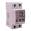 Relè Monitoraggio e Protezione Tensione Corrente con Display, 2P Monofase 40A AC220V, Protezione Sovra/Sottotensione e Sovracorrente, Guida DIN, Ingresso da Sotto, GPS8-02 - ASDSHOP