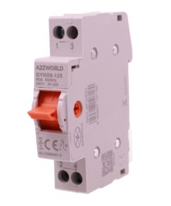 Commutatore di Rete Manuale I-0-II, 63A AC 220/380V, per Rete Principale e Alimentazione di Riserva, Disponibile 1P 2P 4P (1P) - ASDSHOP