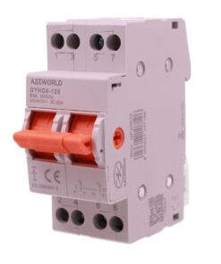 Commutatore di Rete Manuale I-0-II, 63A AC 220/380V, per Rete Principale e Alimentazione di Riserva, Disponibile 1P 2P 4P (2P) - ASDSHOP