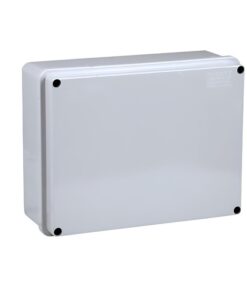 Scatola di Derivazione Stagna IP56 con Coperchio a Viti, Pareti Lisce (240X190X90mm)