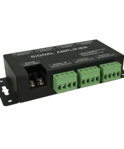 Amplificatore Segnale SPI Dream Color Signal Amplifier 6 Canali Per Bobina Led Magic Color 12V 24V HC600