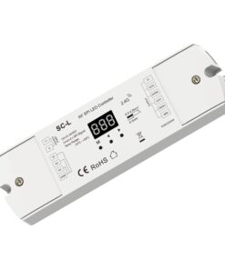 Controller SPI RF 2.4GHz per Strisce LED Digitali, 3 Push Pulsanti, 5-24V DC