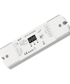 Controller SPI per Strisce LED Running Scale, RF 2.4GHz, 3 Push Pulsanti, 5-24V DC