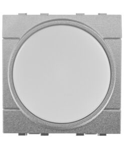 Serie Civile ETTROIT Grigio Compatibile Con Bticino Living Tech (Lampada Led Segnapasso 2M 220V 6000K) - ASDSHOP