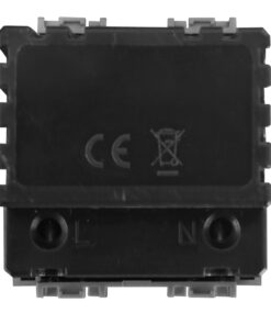 Serie Civile ETTROIT Grigio Compatibile Con Bticino Living Tech (Lampada Led Segnapasso 2M 220V 4000K) - ASDSHOP
