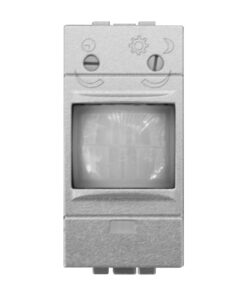 Serie Civile ETTROIT Grigio Compatibile Con Bticino Living Tech (Sensore Movimento e Crepuscolare 1M) - ASDSHOP