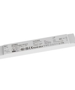 Alimentatore Dimmerabile LED 24V 150W, RF 2.4G e Push Dim per Strisce LED 310X45X30mm LN-150-24-RF