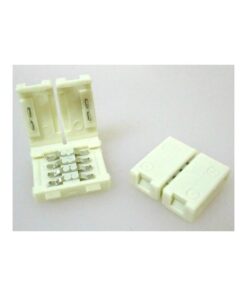 4 PZ Connettore 10mm Per Unire Due Bobine Led Smd RGB 5050 Senza Saldare - ASDSHOP