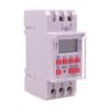 Interruttore Orario Digitale Settimanale Programmabile, Orologio Timer Modulare 2M, 16 ON/OFF, Display LCD, Funzione Impulso e Countdown, Programmatore Luci Pompa Cancello - ASDSHOP