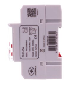 Interruttore Orario Digitale Settimanale Programmabile, Orologio Timer Modulare 2M, 16 ON/OFF, Display LCD, Funzione Impulso e Countdown, Programmatore Luci Pompa Cancello - ASDSHOP