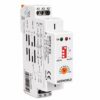 Relè Temporizzato Modulare, AC230V e DC/AC 24V 10A, Timer Delay ON o Delay OFF, Ritardo Accensione o Spegnimento, 1 Modulo Barra DIN, Tempo regolabile da 0,1s a 10 giorni - ASDSHOP