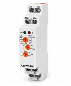 Relè Controllo Livello Liquidi Avanzato, AC/DC 24-240V 10A, Controllo 1 o 2 Livelli, Pump Up/Down, Ritardo 0,1-10S, Regolatore Livello Acqua, Per Pompe e Serbatoi, 1 Modulo Guida Din - ASDSHOP