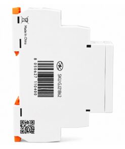 Relè Intermedio Modulare AC230V AC/DC24V, per Guida DIN, Indicatore LED, 1 Modulo, Contatti SPDT, per Automazione Quadri Elettrici (2X8A) - ASDSHOP