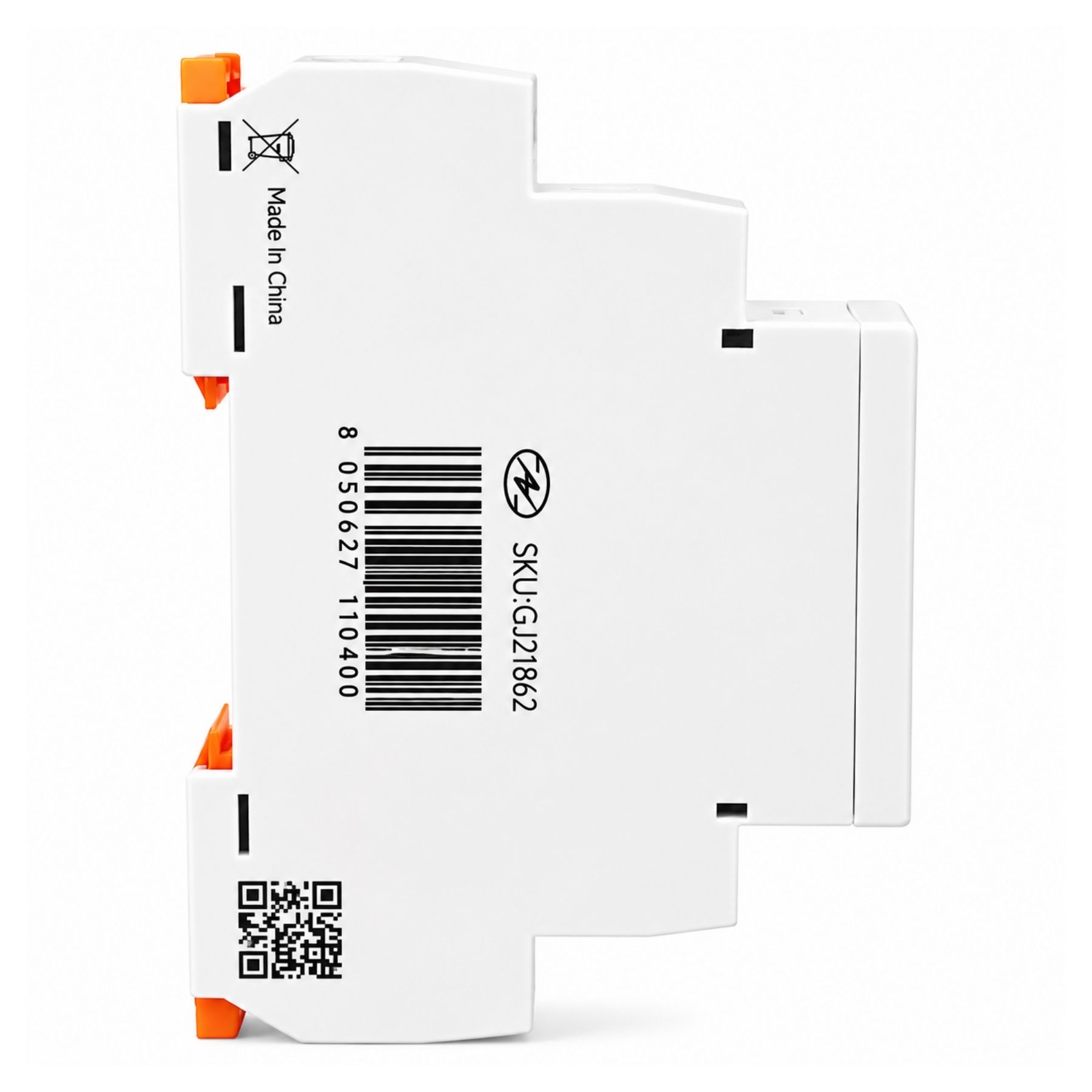 Relè Intermedio Modulare AC230V AC/DC24V, per Guida DIN, Indicatore LED, 1 Modulo, Contatti SPDT, per Automazione Quadri Elettrici (2X8A) - immagine 5