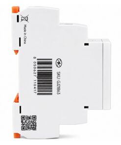 Relè Intermedio Modulare AC230V AC/DC24V, per Guida DIN, Indicatore LED, 1 Modulo, Contatti SPDT, per Automazione Quadri Elettrici (3X8A) - ASDSHOP