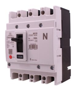 Interruttore Scatolato MCCB 4P 100A/125A 36kA, Magnetotermico Trifase AC 400V (100A) - ASDSHOP