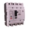 Interruttore Scatolato MCCB 4P 100A/125A 36kA, Magnetotermico Trifase AC 400V (125A)