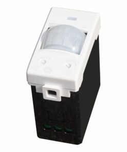 Serie Civile ETTROIT Bianco Compatibile Con Bticino Matix (Sensore Movimento e Crepuscolare 1M)