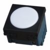 Serie Civile ETTROIT Nero Compatibile Con Vimar Arke (Lampada Led Segnapasso 2M 220V 4000K) - ASDSHOP