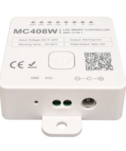 Alternative view of Led Dimmer Push WIFI RF 2.4G, 12 In 1, App TUYA, Smart Life Max 12A DC 5–24V,