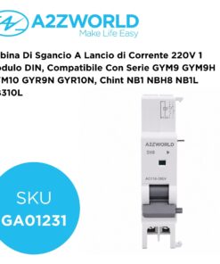 Bobina Di Sgancio A Lancio di Corrente 220V 1 Modulo DIN, Compatibile Con Serie GYM9 GYM9H GYM10 GYR9N GYR10N, Chint NB1 NBH8 NB1L NB310L - ASDSHOP