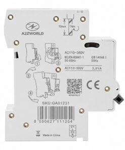 Bobina Di Sgancio A Lancio di Corrente 220V 1 Modulo DIN, Compatibile Con Serie GYM9 GYM9H GYM10 GYR9N GYR10N, Chint NB1 NBH8 NB1L NB310L - ASDSHOP