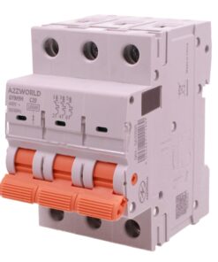 MCB Interruttore Magnetotermico Automatico Curva C 3P 3M 10000A AC 400V IP20 GYM9H, Accoppiabile Con Bobina di Sgancio GA01231 GA01232, Disponibili 16A 20A 25A 32A 40A 63A (C20A) - ASDSHOP