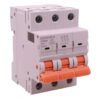 MCB Interruttore Magnetotermico Automatico Curva C 3P 3M 10000A AC 400V IP20 GYM9H, Accoppiabile Con Bobina di Sgancio GA01231 GA01232, Disponibili 16A 20A 25A 32A 40A 63A (C25A) - ASDSHOP