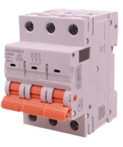 MCB Interruttore Magnetotermico Automatico Curva C 3P 3M 10000A AC 400V IP20 GYM9H, Accoppiabile Con Bobina di Sgancio GA01231 GA01232, Disponibili 16A 20A 25A 32A 40A 63A (C63A) - ASDSHOP